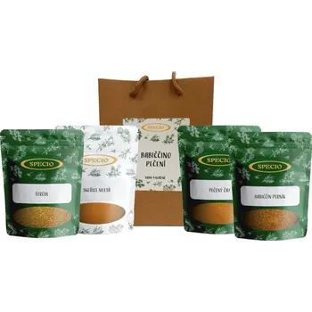 Koření SPECIO Babiččino pečení - sada 4 koření