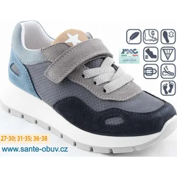 Dámská zdravotní obuv SANTÉ IC/780020 BLU vych. obuv vel.27-38, modrá - 38