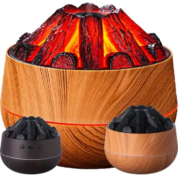 Zvlhčovač vzduchu PŘÍJEMNÝ A OKOUZLUJÍCÍ ZVLHČOVAČ VZDUCHU NOČNÍ LED LAMPA DIFUZÉR DO DOMÁCNOSTI