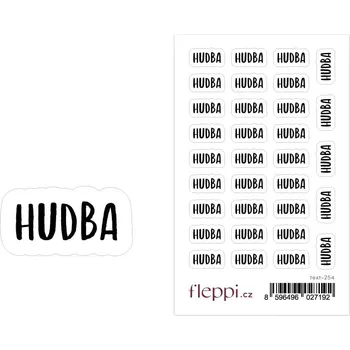 samolepka Fleppi Samolepky Hudba