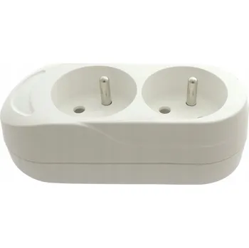 Napájecí kabel Prodlužovací Kabel přívodní kabel Plast-Rol 5 m, 2 ks, bílý