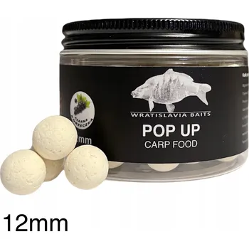 Boilies Pop up Černý Rybíz 12mm Carp Food Wratislavia Baits - plovoucí boilies