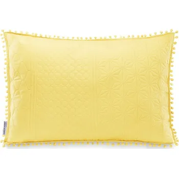 Povlak na dekorativní polštářek Polštář AmeliaHome Meadore medový, velikost 45x45