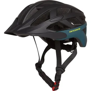 Chránič hlavy Cyklistická přilba Arcore CONTRA 50-54 Černá, Tmavě modrá, Světle zelená