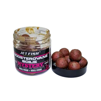Boilies JetFish Jet Fish Mystery Boosterované boilie KRILL KRAB 24mm 250ml