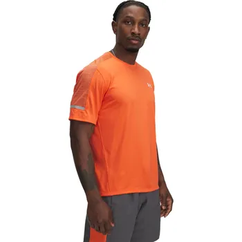 Pánské Tričko s krátkým rukávem UNDER ARMOUR UA TECH UTILITY SS 1385976-847 – Oranžová XL