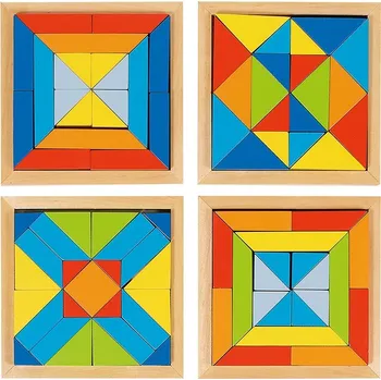 Hlavolam Goki dřevěný hlavolam - Mozaika