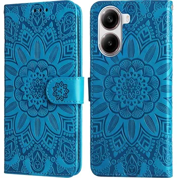 Pouzdro na mobilní telefon Sunflower knížkové pouzdro na Xiaomi Poco X7 Pro 5G - modré