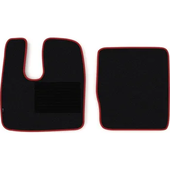 Sada koberců pod nohy MAN TGA - úzká kab./TGL/TGM, červené