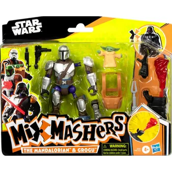 Figurka Star Wars Mixmashers DLX The Mandalorian a Grogu