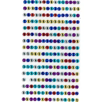 samolepka Brewis Samolepící kamínky DS78 - 4 240 ks mix bárev 545476