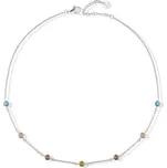 Liu Jo Vícebarevný ocelový náhrdelník LJ2863 + 2 měsíce na vrácení zboží