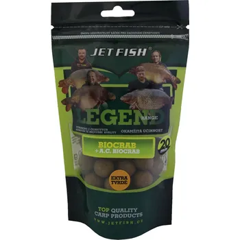 Boilies Jet Fish Legend Range Extra Tvrdé Boilie 20mm 250g Chuť: Chilli tuna