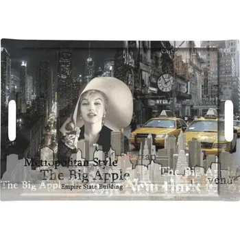 Easy Life, Itálie EL - Plastový servírovací tác New York - 49 x 34 cm