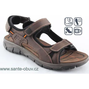 Dámská zdravotní obuv SANTÉ IC/753460 MORO vych. obuv vel.41-46, --- - 46