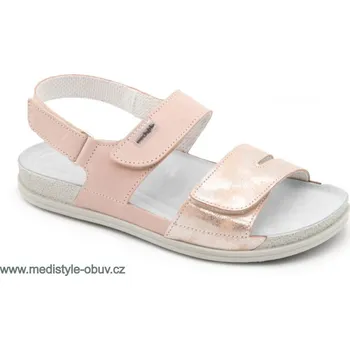 Dámská zdravotní obuv MEDISTYLE GALINA 4G-I25/1 sandál RŮŽOVÝ, růžová - 36