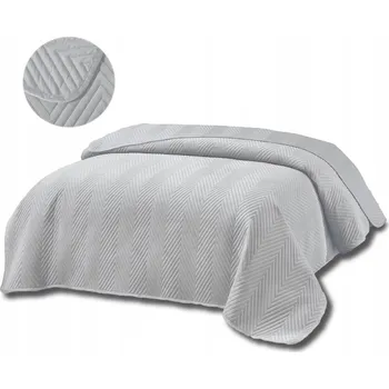 Přehoz na lůžko Přehoz na postel 170x210 Prošívaný Komfortní Dekorační Marieta Velur