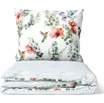 DARRÉ Bavlněné povlečení Kolibřík - barevný Velikost: 140 x 200 + 70 x 90