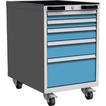 Zásuvkový kontejner KOVOS Mobilní stolový kontejner DPP 01C [červená]