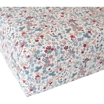 Prostěradlo PROSTĚRADLO S GUMOU DO POSTÝLKY 120X60 cm - MUŠELÍNOVÉ - LIKE MOSES