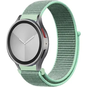 Řemínek na hodinky Enem Nylonový rychloupínací řemínek 20mm - Cyan IR-AWGW-0738