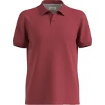 Pánské polotričko s.Oliver RL POLO NOOS S Vínová