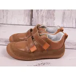 D.D.step Celoroční kožené boty obuv BAREFOOT D. D. step S063-51483A hnědé velikost: 26