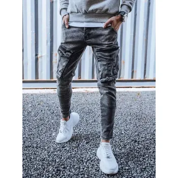 Tmavě šedé pánské kapsáče UX3260 Velikost: 30