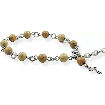 Šperk Náramek desátkový s jaspisem pískovým