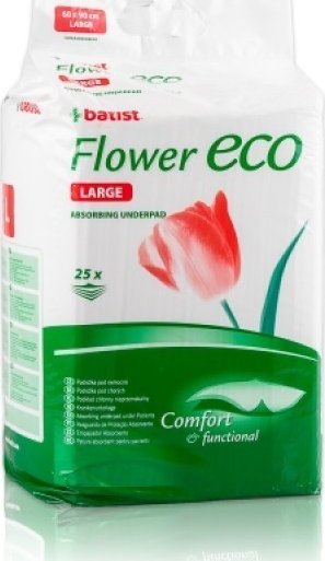 Absorpční podložka pod pacienta Flower ECO, 60 x 90 cm, 25 ks