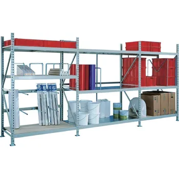 Dílenský regál META MINI-RACK - přístavný regál s velkým odstupem rámů typ 51298