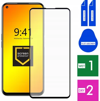 TVRZENÉ SKLO PRO REALME 9 PRO CELÉ KRYCÍ 5D OCHRANNÉ SKLO NA DISPLEJ