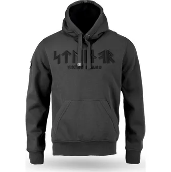 Pánská mikina Thor Steinar Lehar Mikina s Kapucí Černá XL