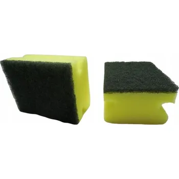 Profilovaná kuchyňská houbička Bratek 2 ks