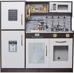 Derrson kuchyňka XL dřevěná tmavě-hnědá W5262