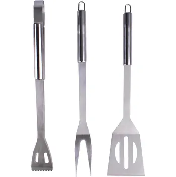 Grilovací nářadí TORO NÁČINÍ GRILOVACÍ BBQ SET 3KS NEREZ