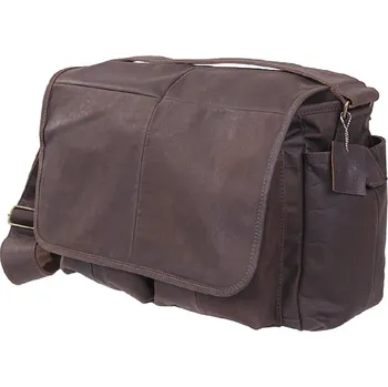 Sportovní taška ROTHCO® Taška kožená ROTHCO® CLASSIC MESSENGER BAG hnědá