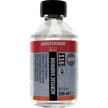 Speciální výtvarná barva Akrylový lak Amsterdam 250ml saténový