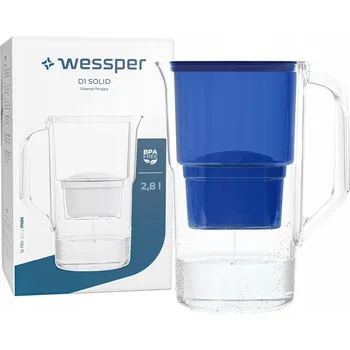Filtrace vody Filtrační konvice Wessper D1 SOLID FutureFlow 3,3 l modrá