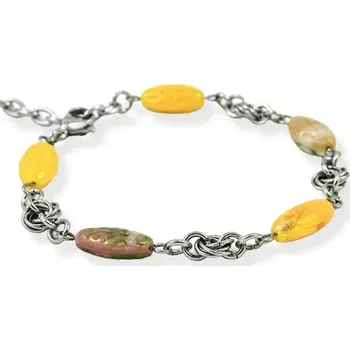 Náramek Náramek Barevné oválky