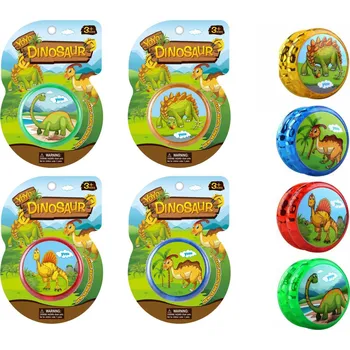 Jojo Jurský Park Jojo dinosaurus se světlem 5,5 cm Barvy: červená