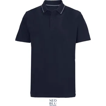 Pánské tričko NEOBLU Polokošile Orel, piqué, těžká bavlna, krátký rukáv, unisex COT24433704614-night blue 4XL Modrá night