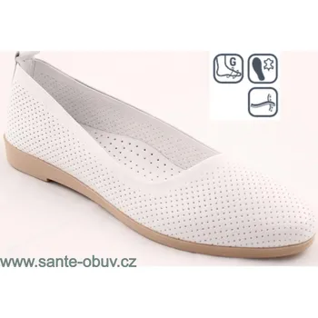 Dámská zdravotní obuv SANTÉ AZ/334 WHITE vych. obuv, --- - 41