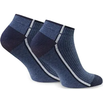 Pánské ponožky Pánské sportovní ponožky 101 DENIM MÉLANGE 44-46