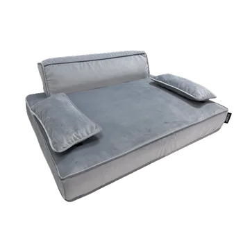 Pelíšek pro psa BiBi BEDS Gaučík Wersal Barva: Šedá, Velikost: S