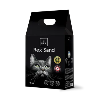 Podestýlka pro kočku Rex písek pro kočky 7,5L