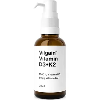 Vilgain Vitamin D3+K2