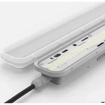 Průmyslové svítidlo LED průmyslové prachotěsné svítidlo 150cm, IP65, 50W 9500lm PC, denní bílá 4000K (náhrada starých zářivkových těles 150cm)