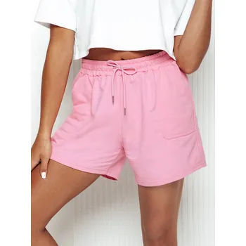 Dámské kraťasy Růžové teplákové kraťasy PELLA SY0410 Velikost: S