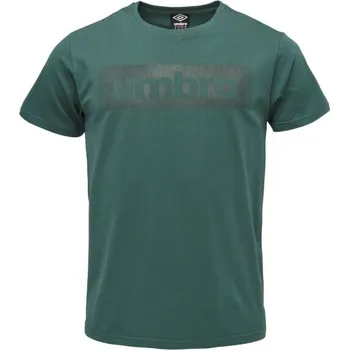 Pánské oblečení Pánské triko Umbro TORR S Tmavě zelená, Šedá